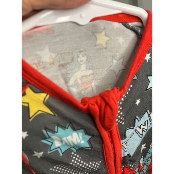 Little‎ Sleepies Batman Superman Zippy Size 0-3 Months - Picture 4 of 5